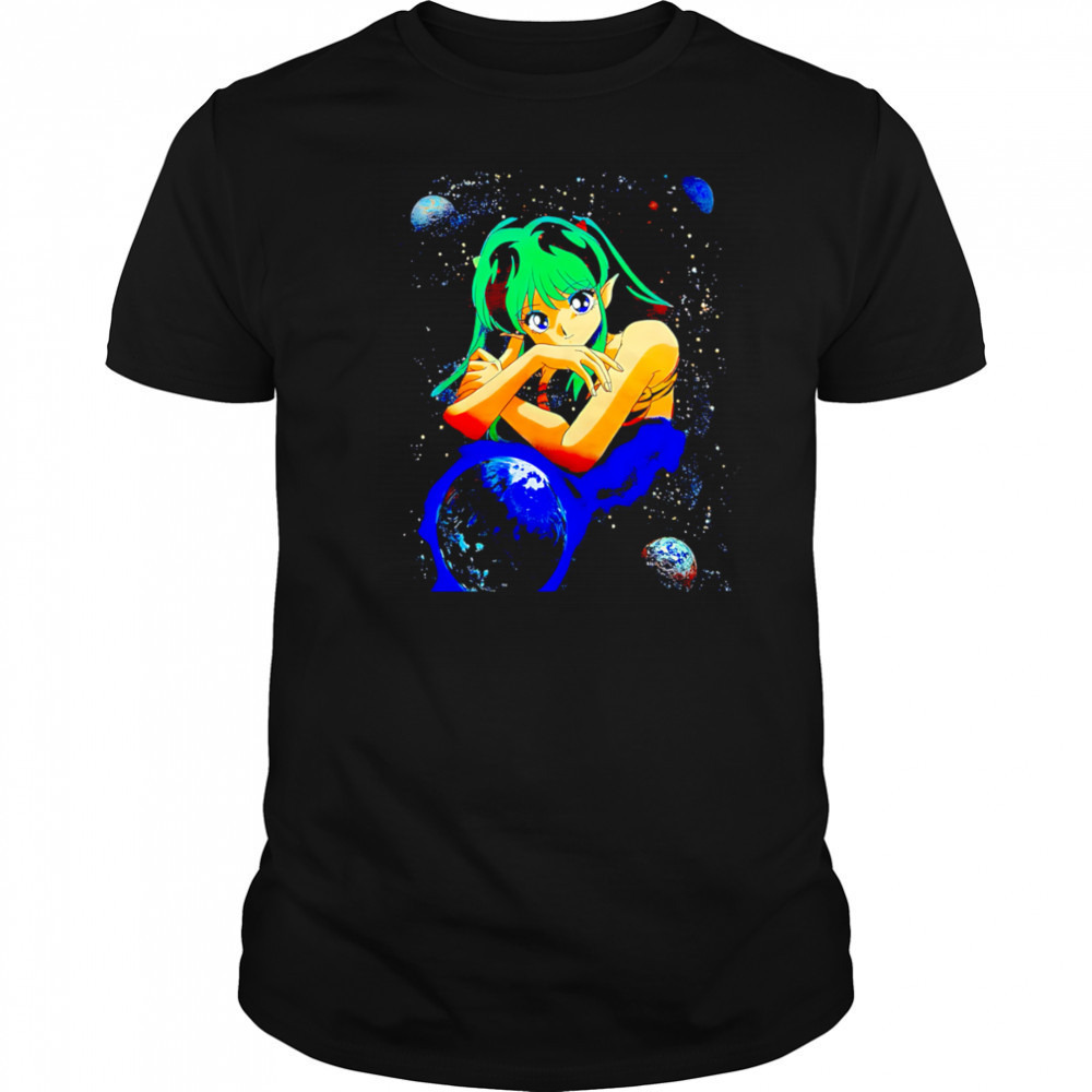 Lum Urusei yatsura galaxy shirt