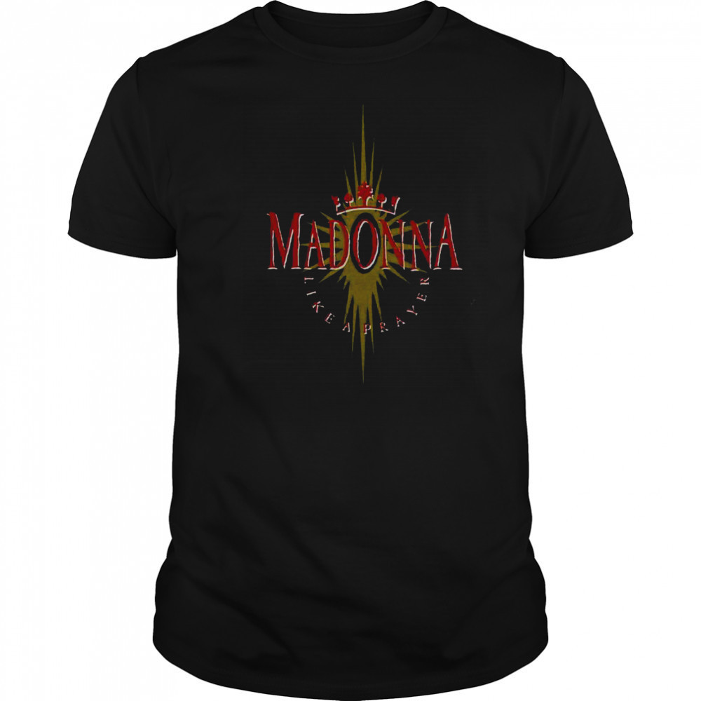 Madonna Like a Prayer Album Cover T Shirt