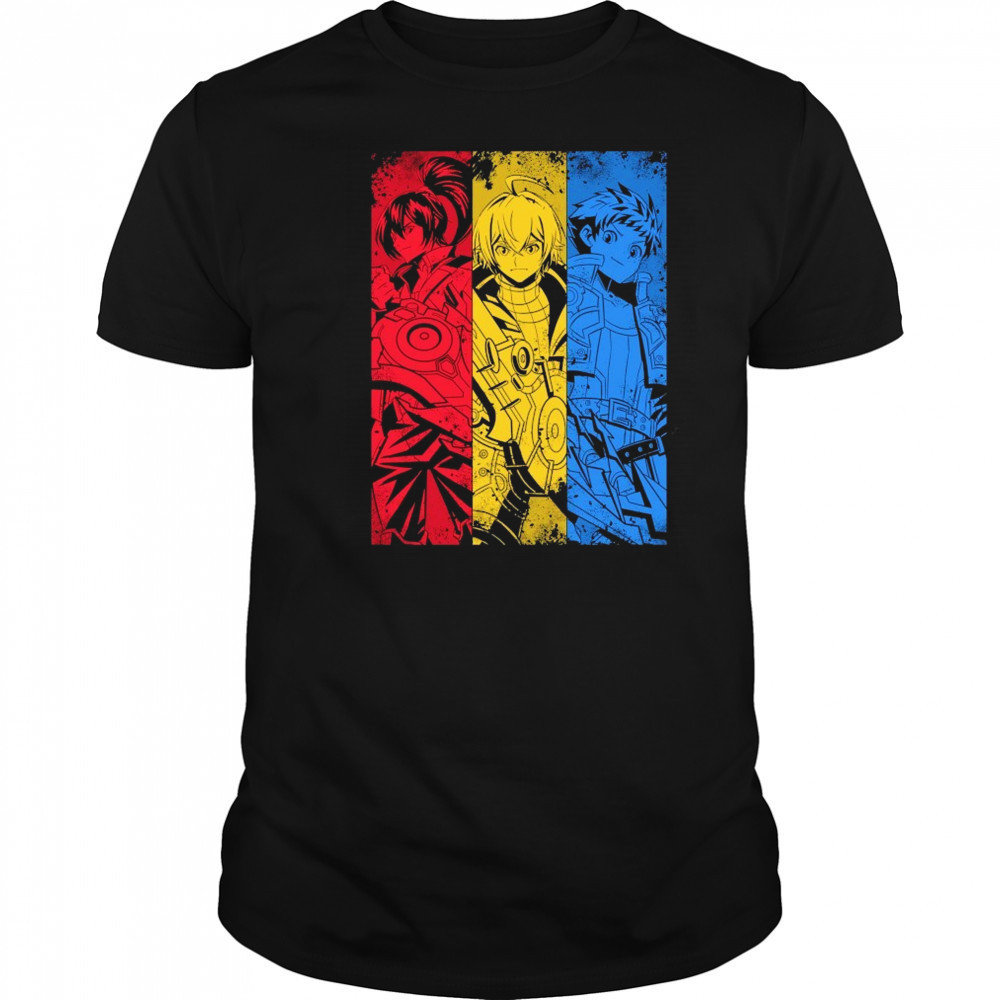 Main Characters Manga T-shirt