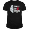 Mariners strike out stroke night 2025 shirt