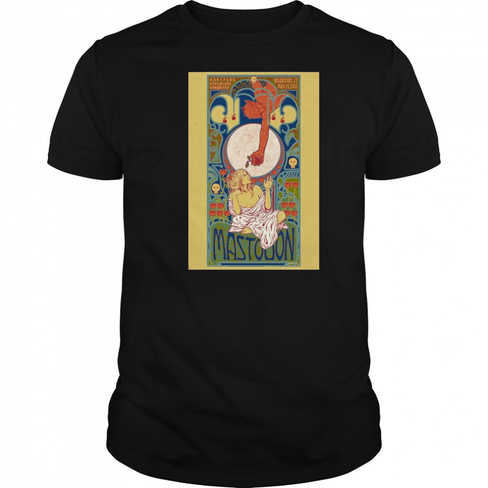 Mastodon Hartford HealthCare Amphitheater Bridgeport CT May 25 2025 Show t-shirt