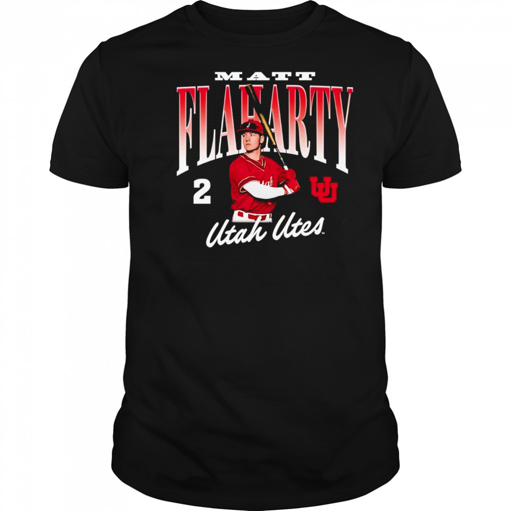 Matt Flaharty Utah Utes illustrated shirt