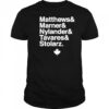 Matthews marner nylander tavares stolarz toronto hockey fan shirt