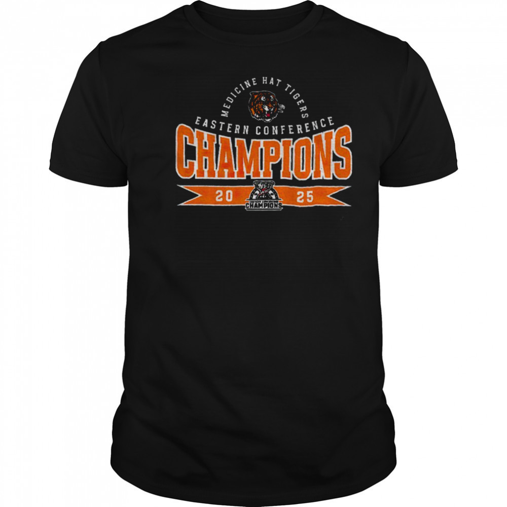 Medicine Hat Tigers 2025 WHL Eastern Conference Champions shirt