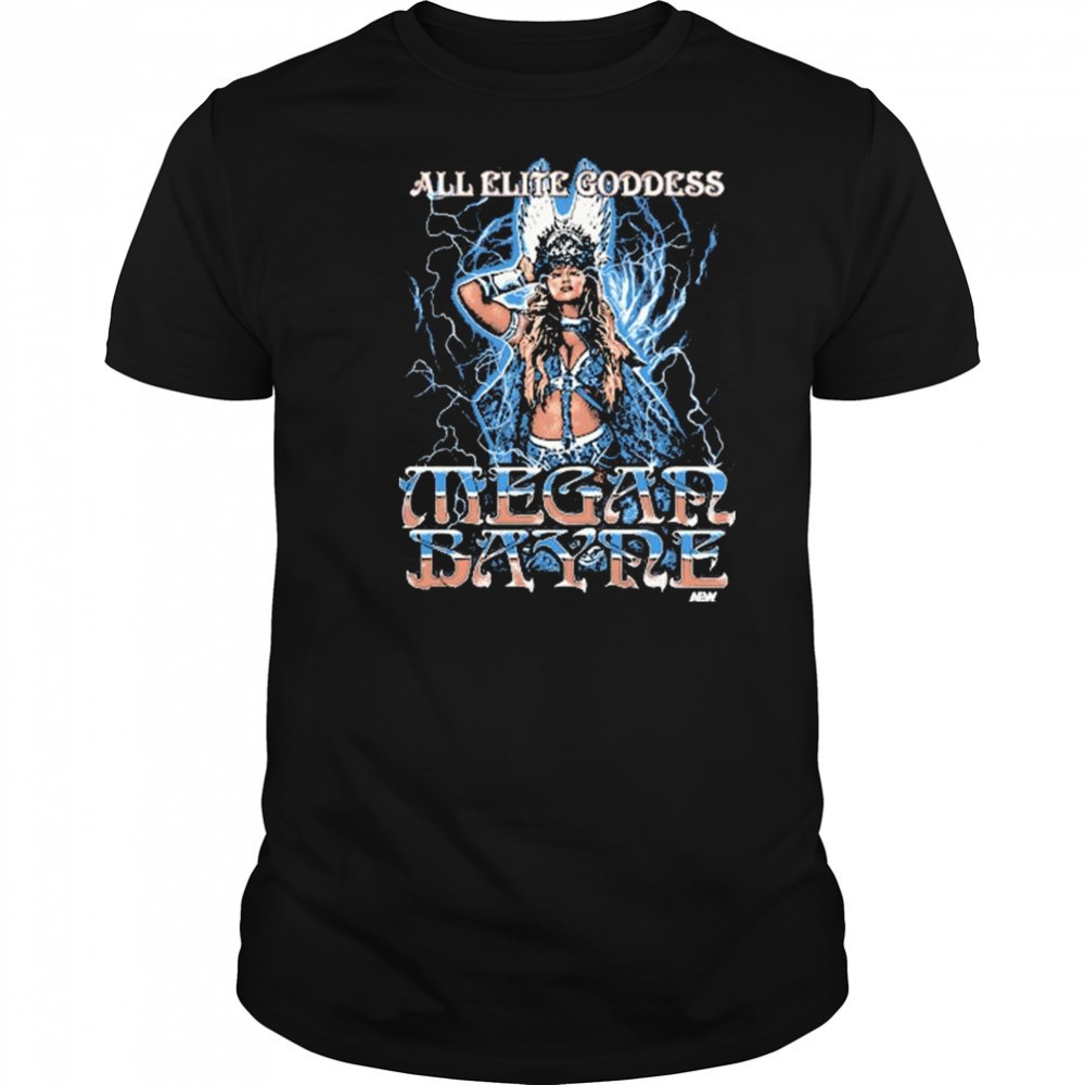 Megan Bayne – All Elite Goddess AEW Graphic t-shirt