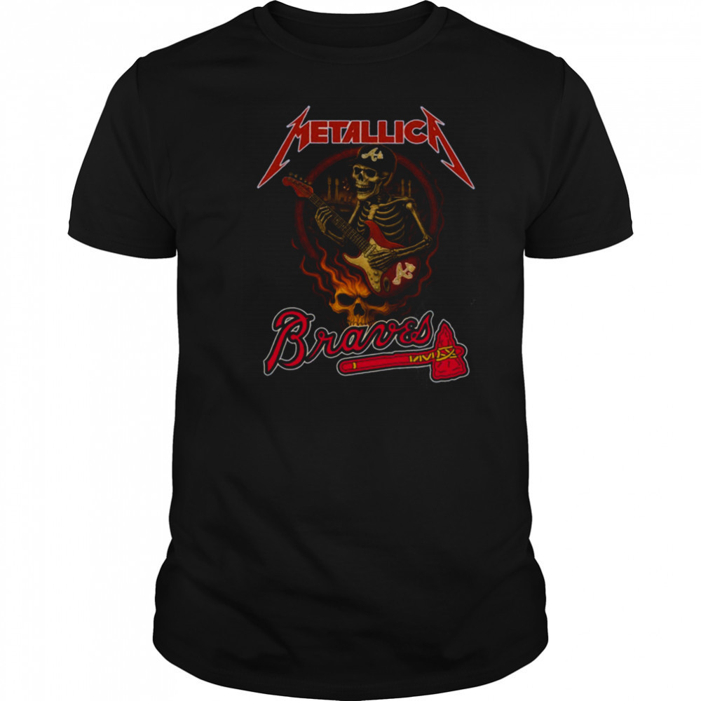 Metallica Braves T Shirt
