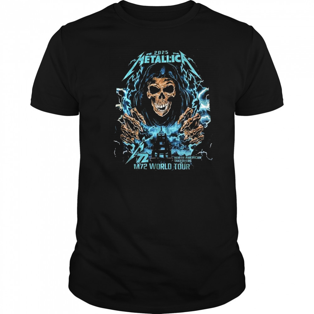 Metallica North American Takeovers M72 World Tour Shirt