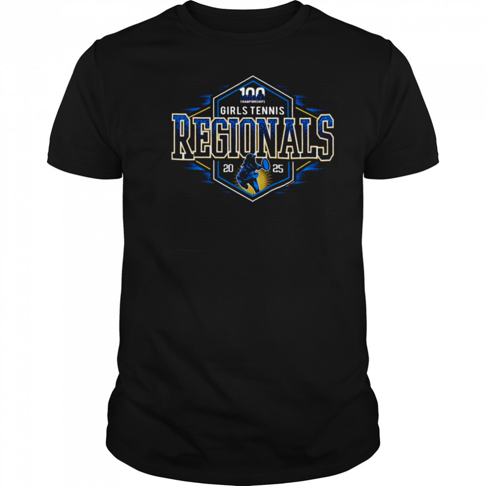MHSAA Girls Tennis Regionals 2025 shirt