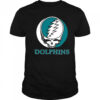 Miami Dolphins Grateful Dead logo shirt