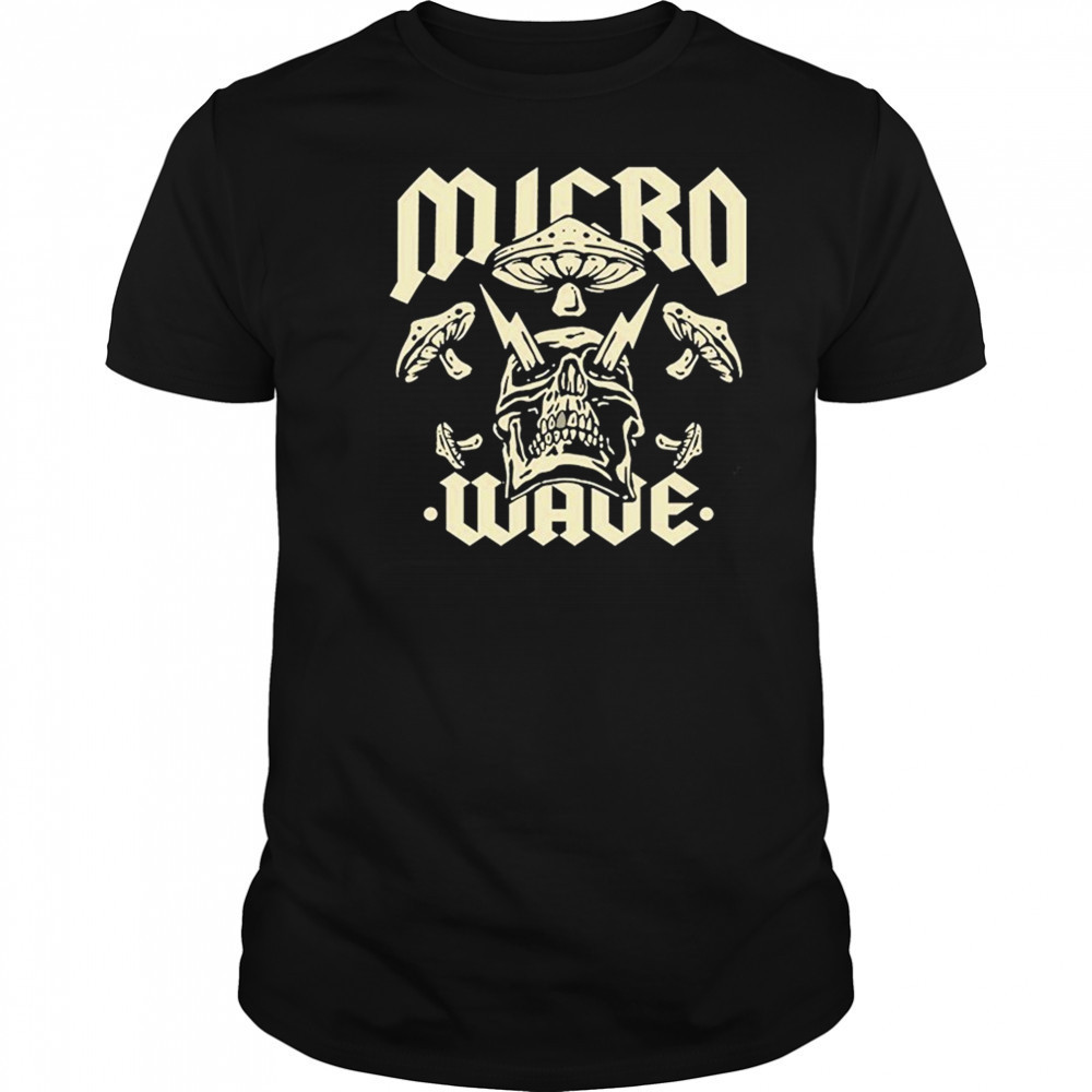 Microwave Skull T-shirt