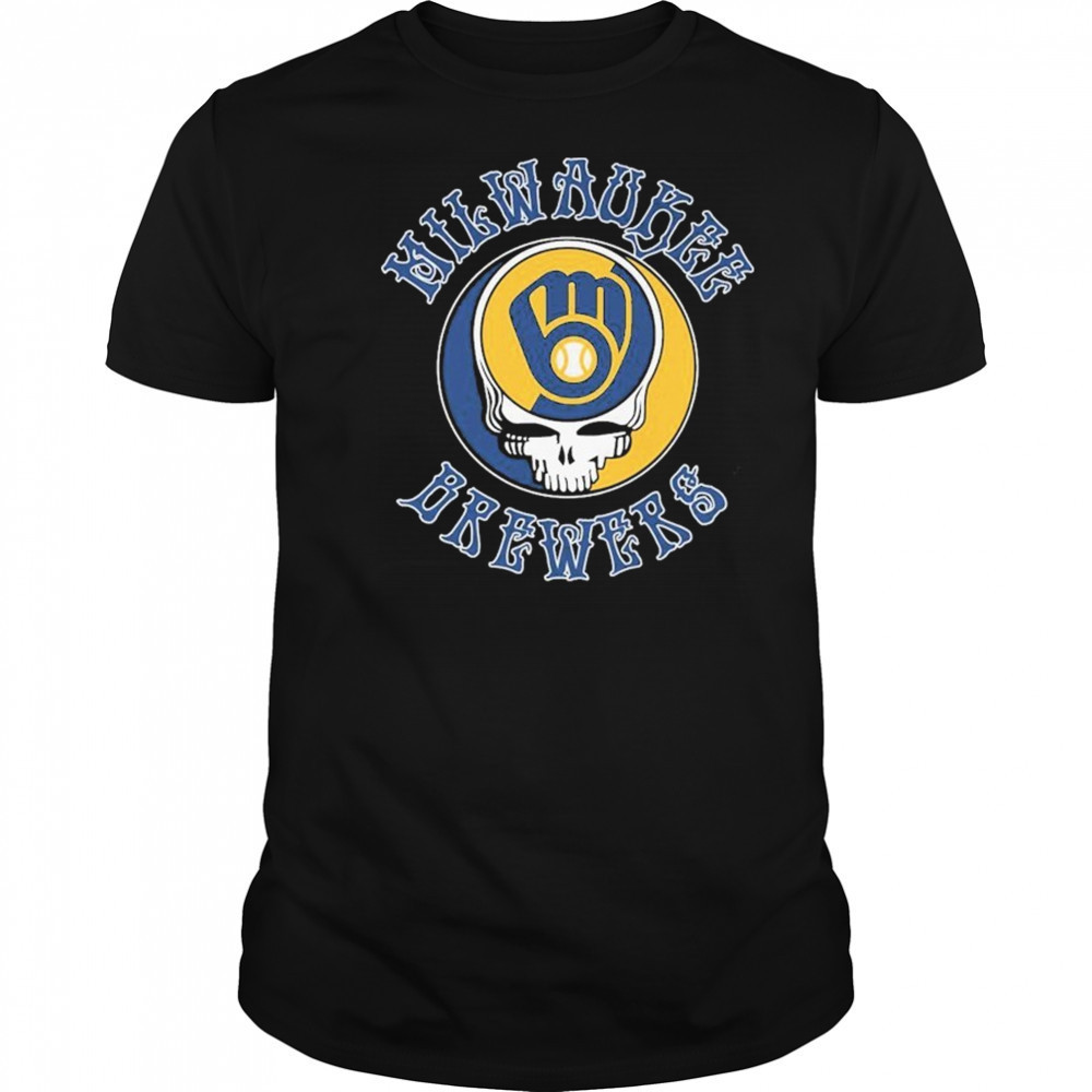Milwaukee Brewers X Grateful Dead T-shirt