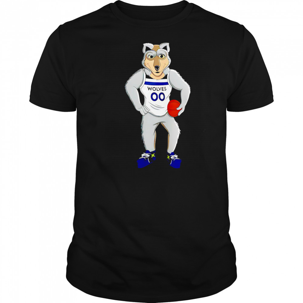 Minnesota Timberwolves mascot shirt