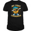 My First Communion Dabbing Wafer Funny 1st Communion Boy shirt