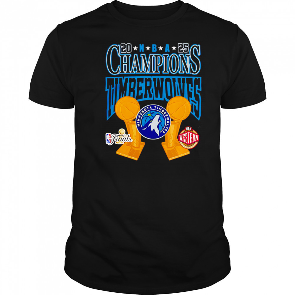 NBA Minnesota Timberwolves Big Champions 2025 shirt
