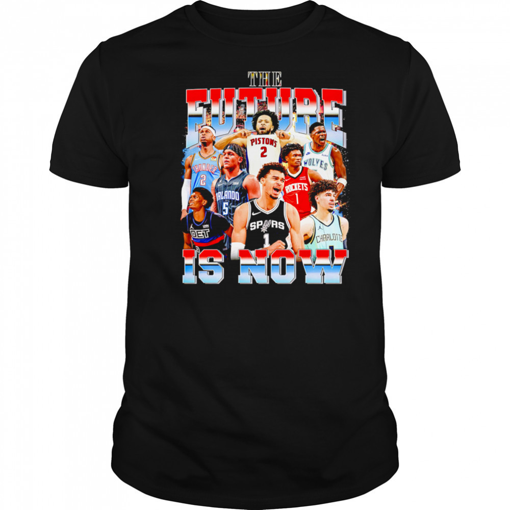 NBA The Future is Now graphic shirt