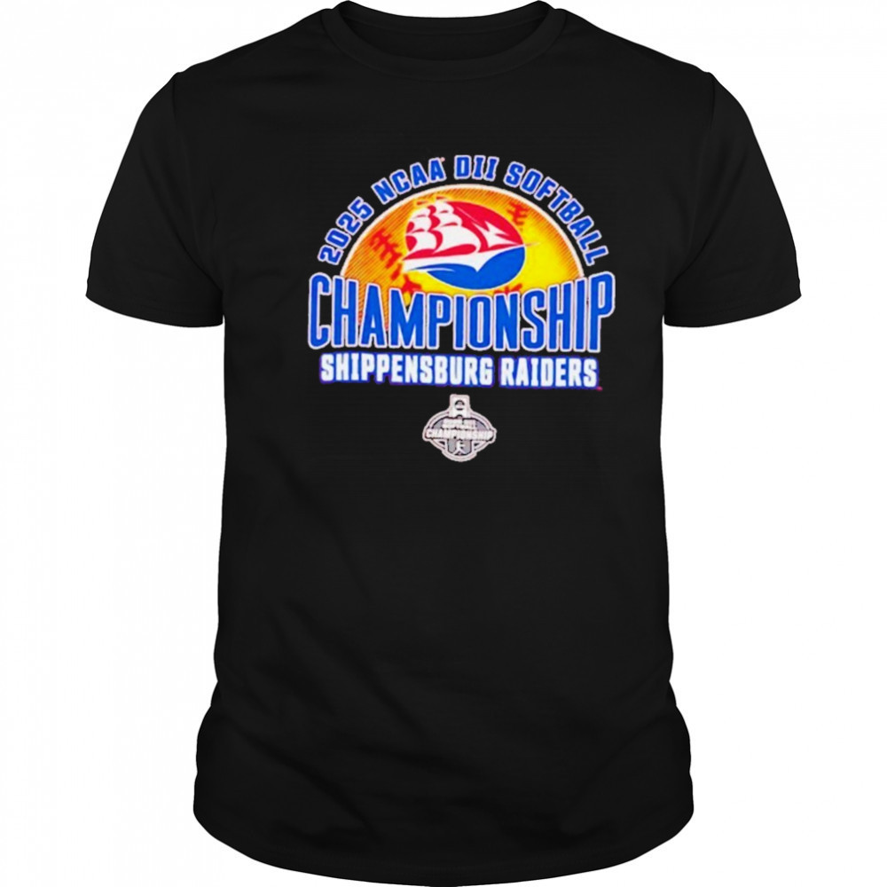 NCAA DII Softball Championship Shippensburg Raiders 2025 shirt