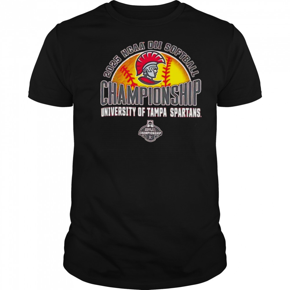 NCAA DII Softball Championship University of Tampa Spartans 2025 shirt