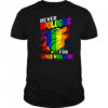 Never apologise for who you are LGBT wolf shirt