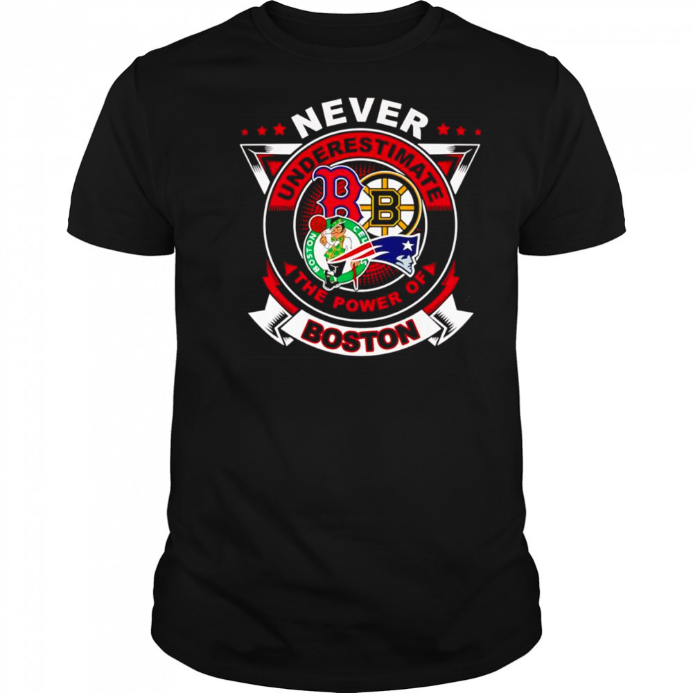 Never underestimate the power of Boston shirt