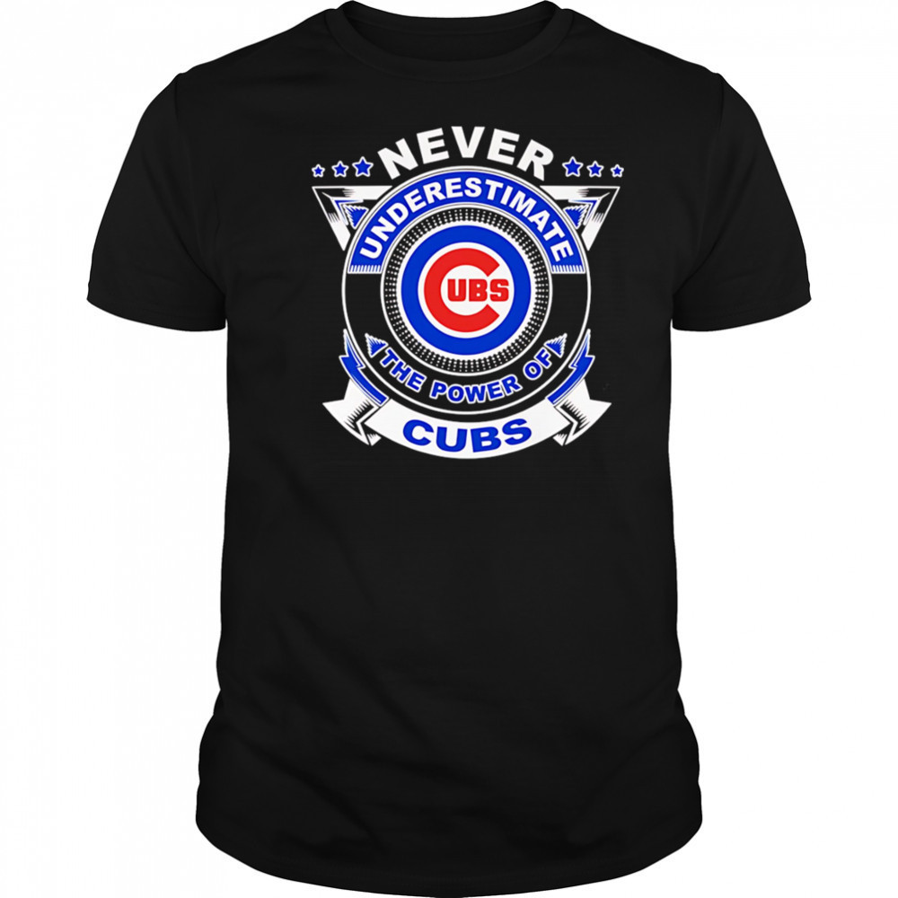 Never underestimate the power of Cubs shirt