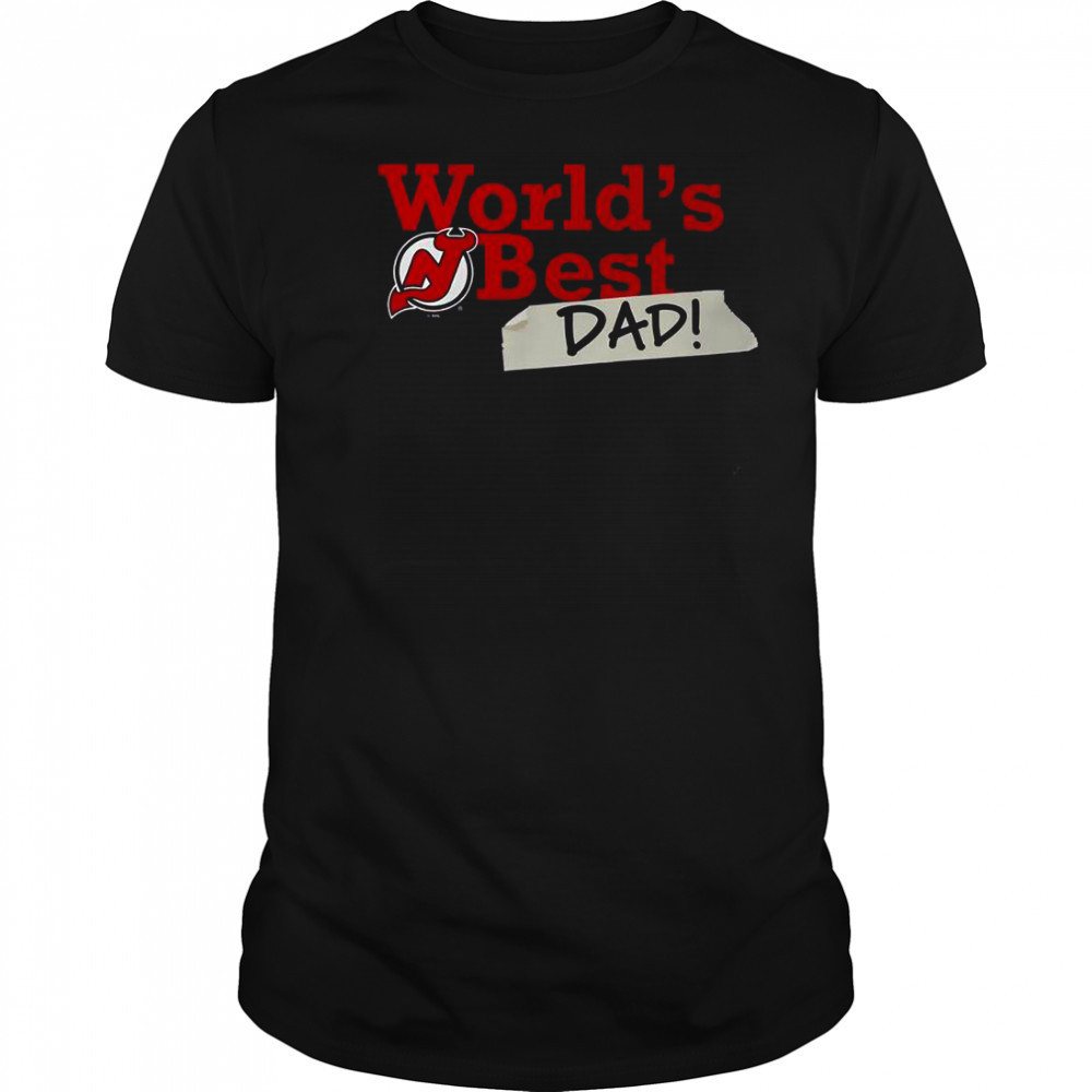 New Jersey Devils World’s Best Dad T-Shirt