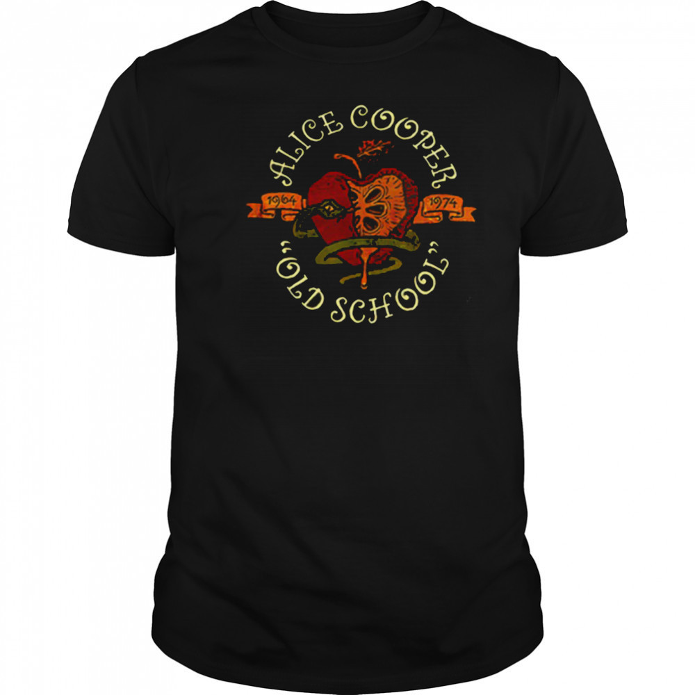 New Shirt Alice Cooper Old School T Shirt