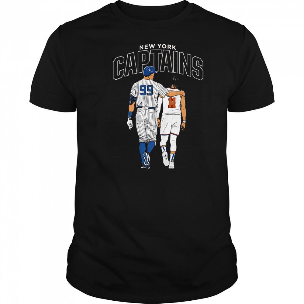 New York Captains Aaron Judge and Jalen Brunson shirt