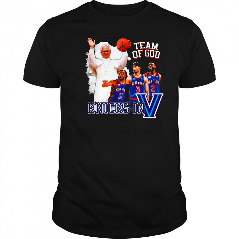 New York in Five team of God shirt