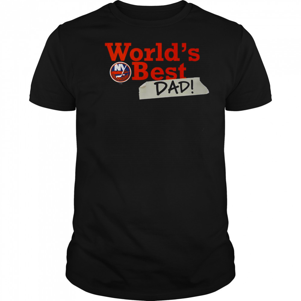 New York Islanders World’s Best Dad T-Shirt