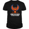 New York Knicks 2025 From The Ashes Phoenix Msg Playoff Fan shirt