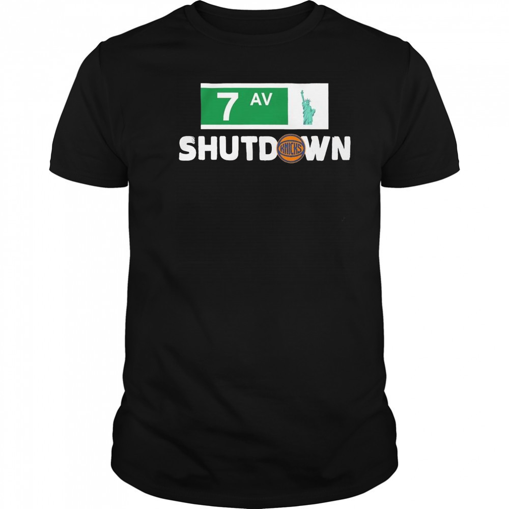 New York Knicks 7th Avenue Shutdown Shirt