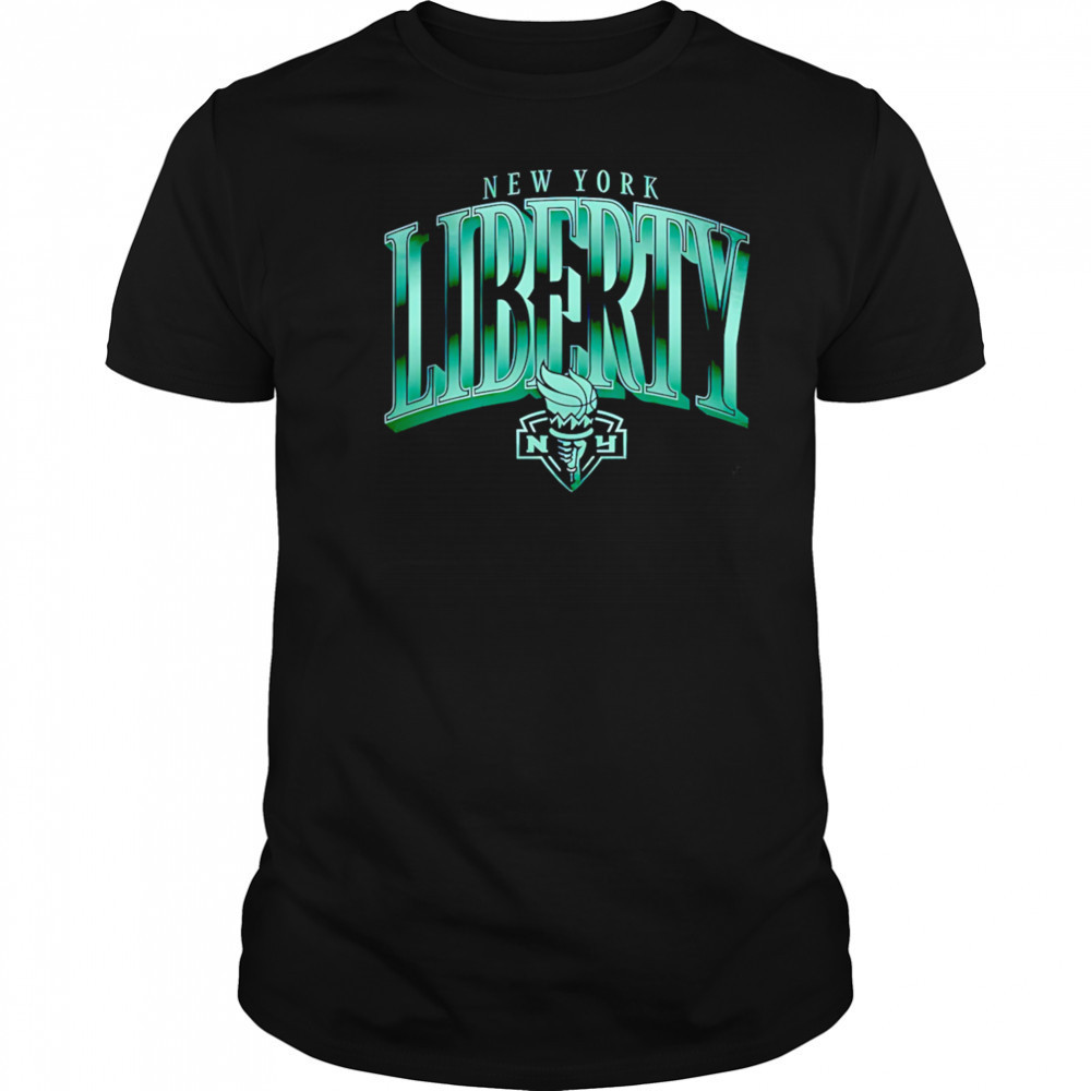 New York Liberty Gradient Heavy classic shirt