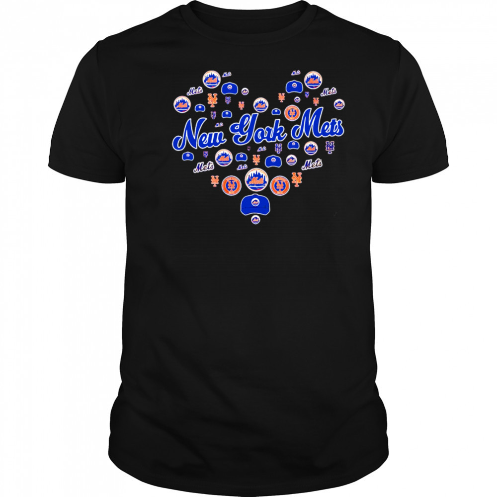 New York Mets Heart Logo Teams shirt