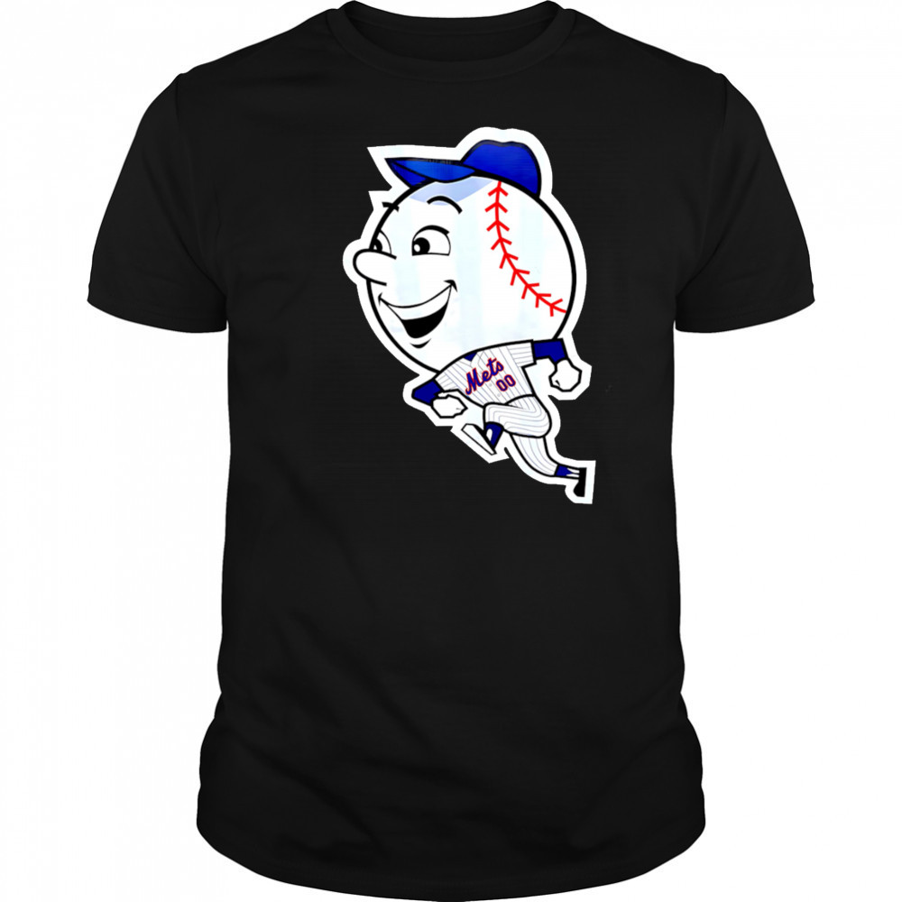 New York Mets Mr Met transparent shirt