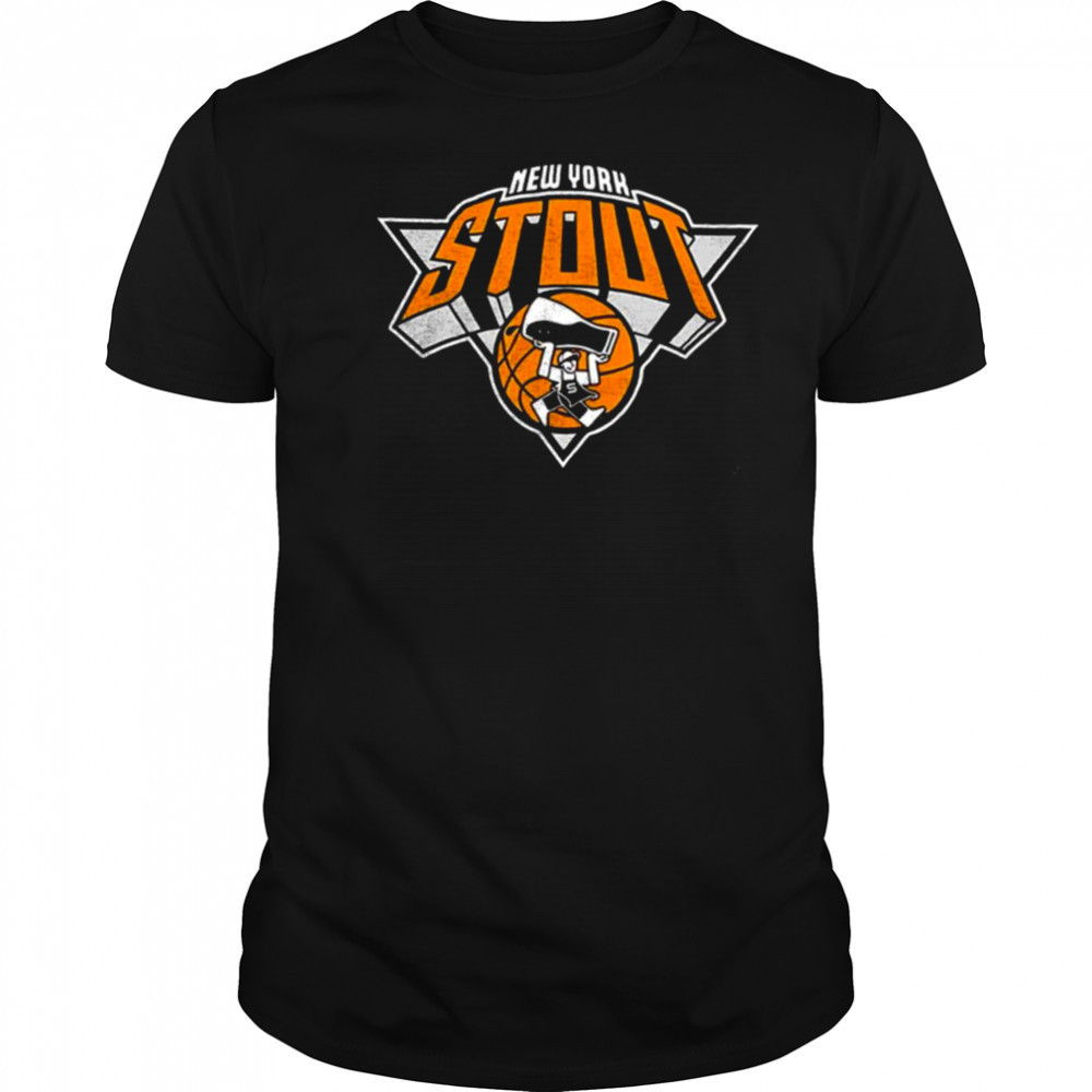 New York Stout New York Knicks logo shirt