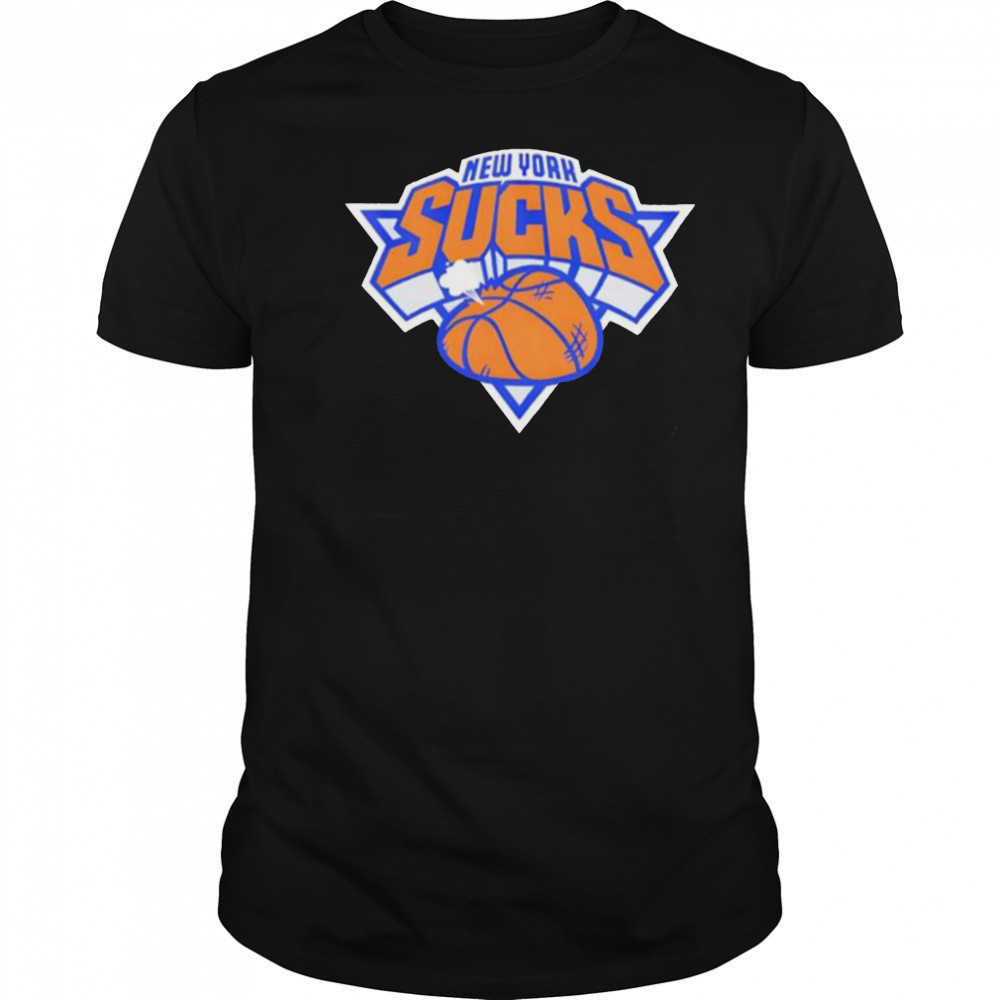 New York Sucks basketball shirt