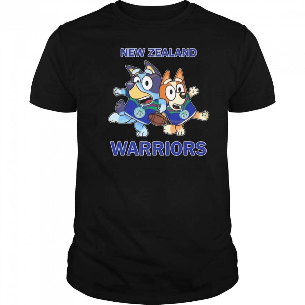 New Zealand Warriors Bluey Shirt
