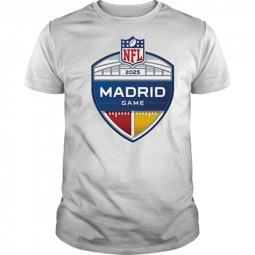 NFL Madrid Game In 2025 Logo t-shirt