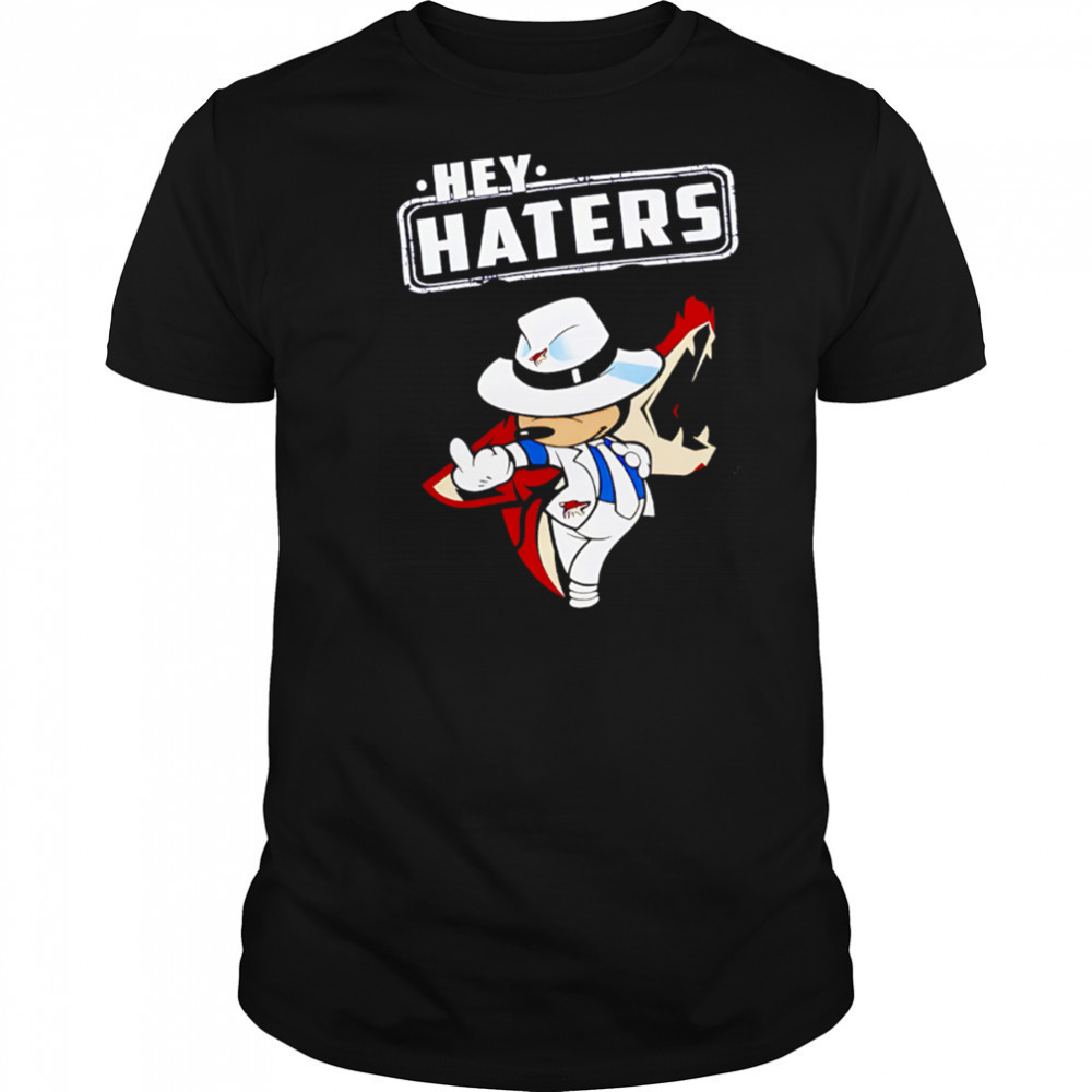 NHL Hey Haters Mickey Hockey Sports Arizona Coyotes shirt