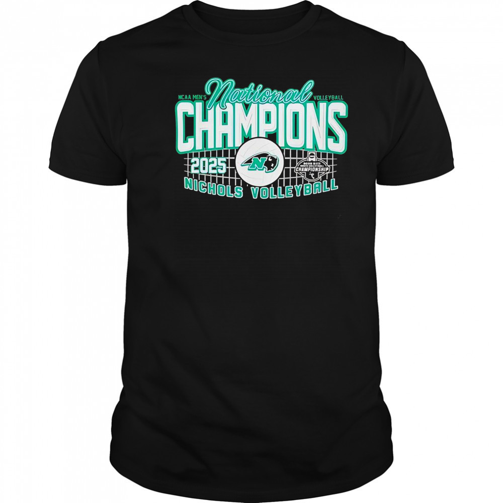 Nichols 2025 NCAA Men’s Volleyball National Champions T-Shirt