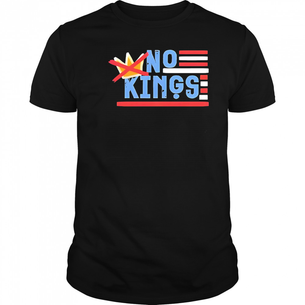 No Kings shirt