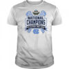 North Carolina Tar Heels National Champions 2025 NCAA DI women’s Lacrosse logo T shirt