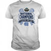North Carolina Tar Heels NCAA Division I Women’s Lacrosse National Champions 2025 t-shirt