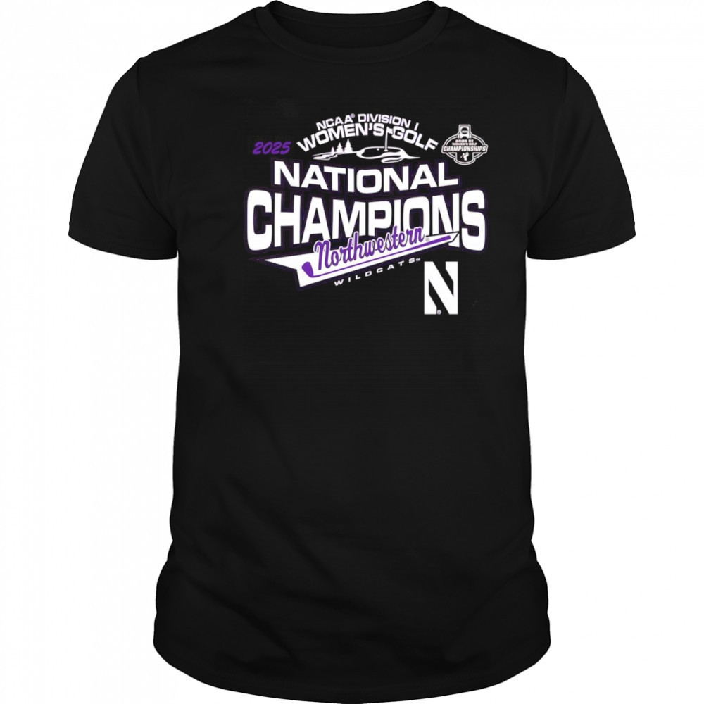 Northwestern Wildcats Women’s Golf National Championship shirt