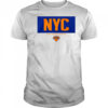 NYC New York Knicks NBA Basketball logo shirt