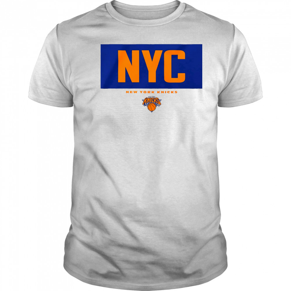 NYC New York Knicks NBA Basketball logo shirt