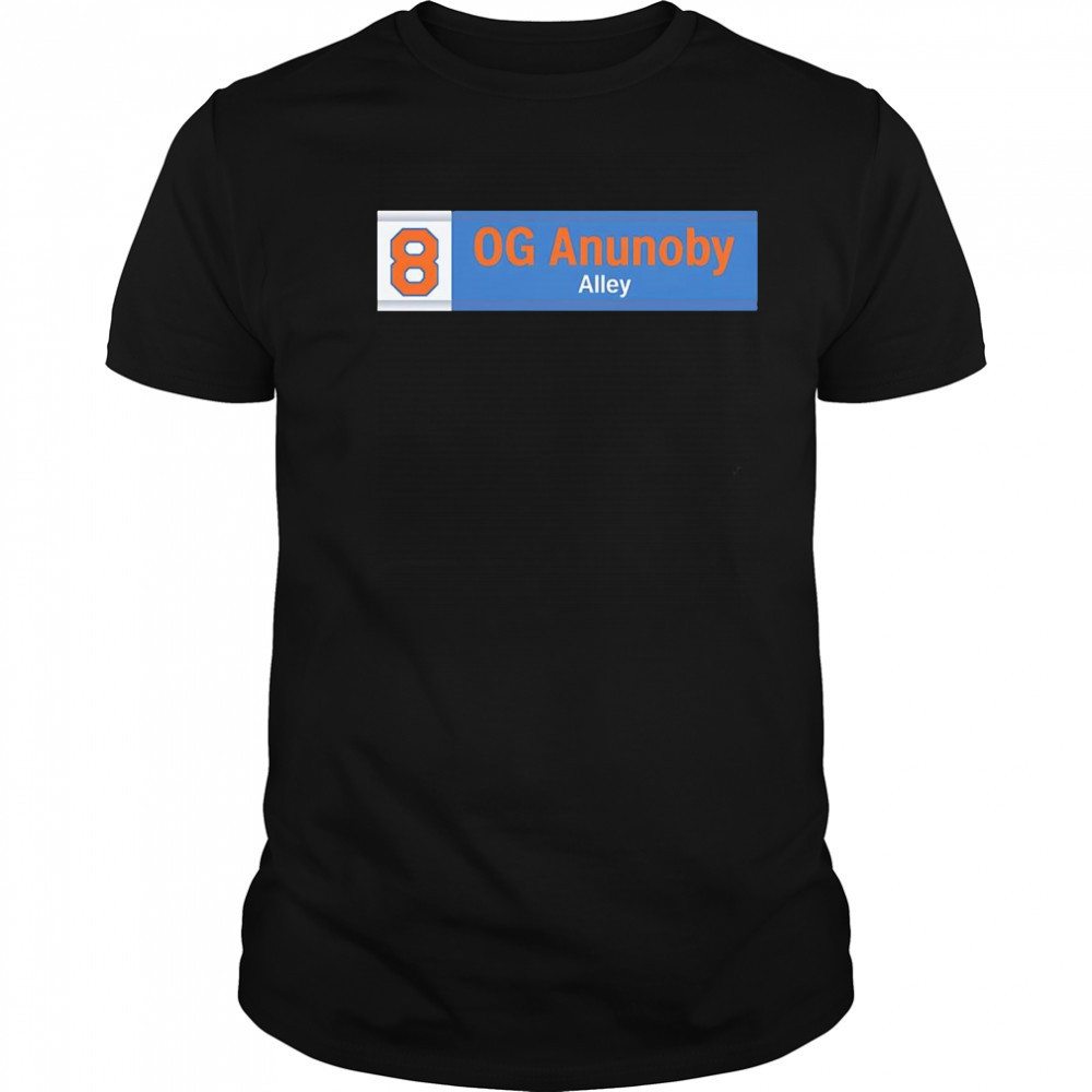 OG Anunoby Alley shirt
