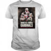 Ohio State Buckeyes turned Arizona Cardinals Marvin Harrison Jr. Denzel Burke Paris Johnson Jr. t-shirt