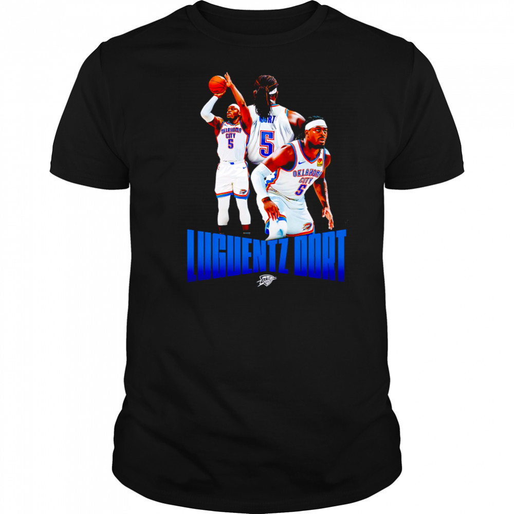 Okc Thunder Luguentz Dort Player Series 2025 shirt