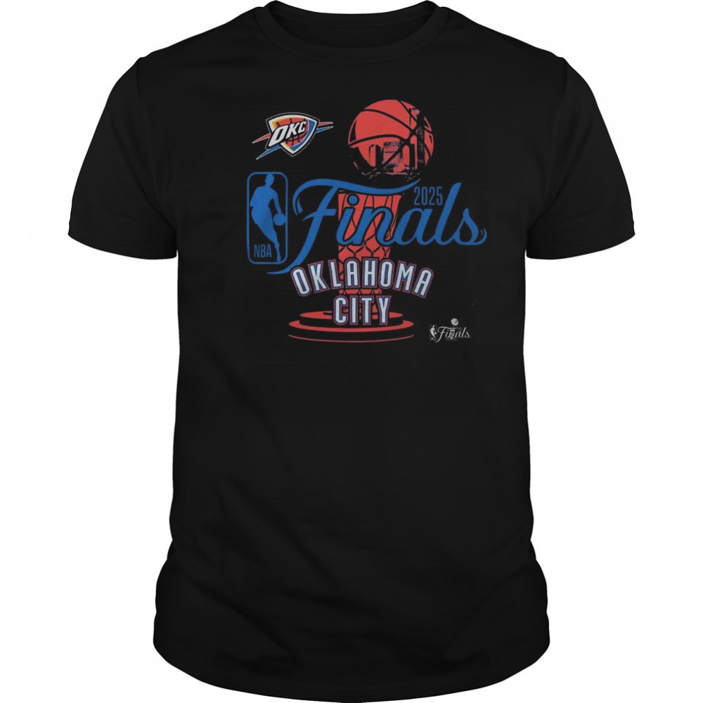 Oklahoma City Thunder 2025 NBA Finals Logoman Cruise Vintage Washed Shirt